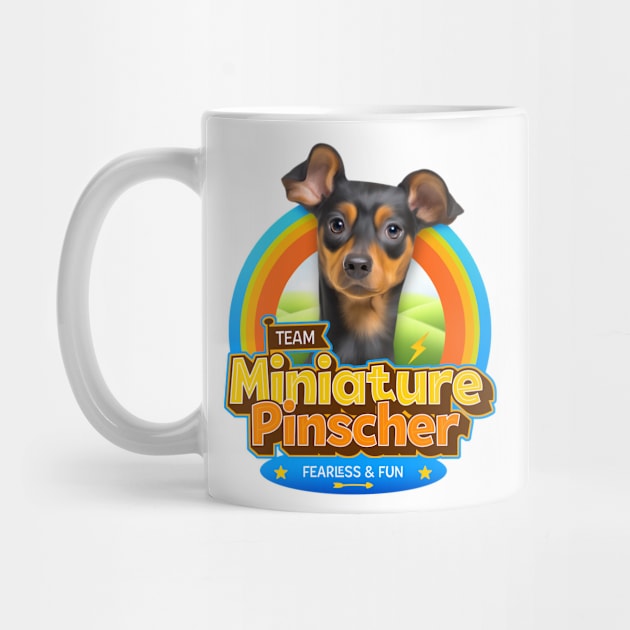 Miniature Pinscher by Puppy & cute